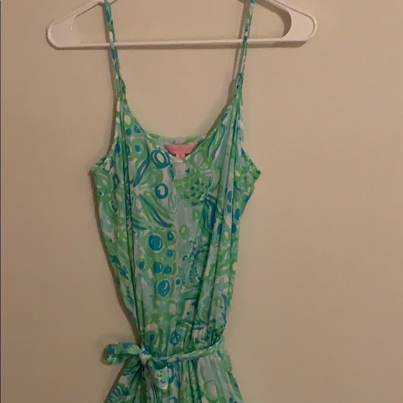Women’s Lilly Pulitzer Belted Romper ~ size XS - Picture 2 of 6